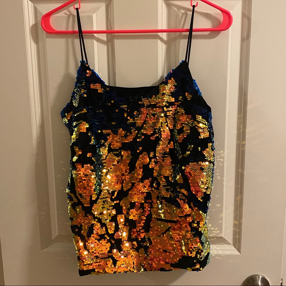 Sequin shirt